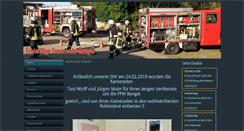 Desktop Screenshot of feuerwehr-bengel.de